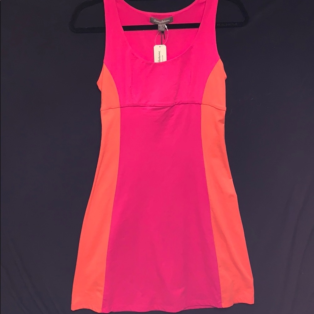Tommy Bahama Koko Jersey Silhouette Dress XXS